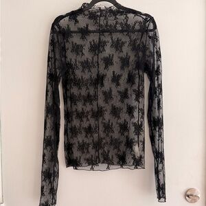 NWOT Free People | Lady Lux Layering Top - Black | Sz. XL